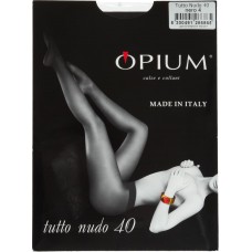 Колготки женские OPIUM Tutto Nudo 40den nero 4, Италия