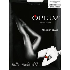 Купить Колготки женские OPIUM Tutto Nudo 40den nero 5, Италия в Ленте