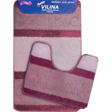 Купить Комплект ковриков V-LINE Vilina Classic на резиновой основе 50х80см и 50х40см Арт. 68333Б, 2шт, Турция, 2 шт в Ленте