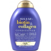 Кондиционер для лишенных объема и тонких волос OGX Biotin&Collagen с биотином и коллагеном, 385мл, США, 385 мл