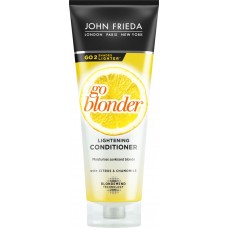 Кондиционер для натуральных, мелированных и окрашенных волос JOHN FRIEDA Sheer Blonde Go Blonder осветляющий, 250мл, Германия, 250 мл