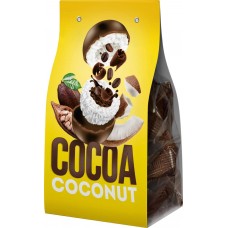 Конфета кокосовая TROPICAL PARADISE с начинкой какао, 140г, Россия, 140 г