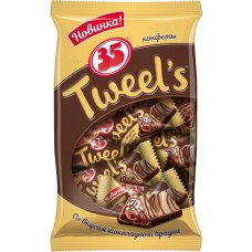 Конфеты 35 TWEEL'S со вкусом шоколадного брауни, 280г, Россия, 280 г