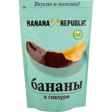 Купить Конфеты BANANA REPUBLIC Банан сушеный в шоколадной глазури, 200г, Россия, 200 г в Ленте