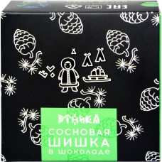 Конфеты ЭТНИКА Сосновая шишка в шоколаде, Россия, 100 г