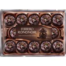 Конфеты FERRERO Rond Noir в темном шоколаде, Германия, 138 г