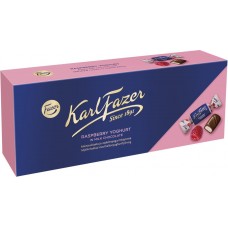 Конфеты KARLFAZER Шоколадные с начинкой из малинового йогурта, Финляндия, 270 г