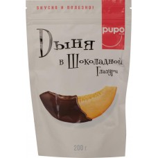 Купить Конфеты PUPO Дыня в шоколадной глазури, 200г, Россия, 200 г в Ленте
