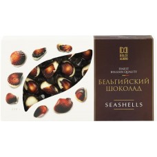 Конфеты шоколадные DOLCE ALBERO Mini Seashells с мягкой начинкой, Бельгия, 250 г