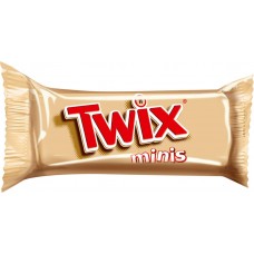 Купить Конфеты TWIX Minis с печеньем и карамелью, покрытые молочным шоколадом,весовые, Россия в Ленте