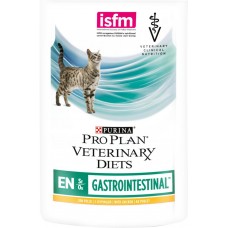 Купить Корм консервированный для кошек PURINA PRO PLAN Veterinary Diets EN St/Ox Gastrointestinal с курицей, при расстройствах пищеварения, 85г, Италия, 85 г в Ленте