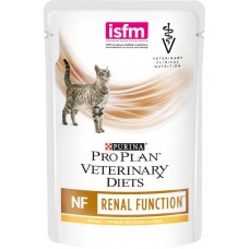 Купить Корм консервированный для взрослых кошек PURINA PRO PLAN Veterinary Diets NF Курица, для поддержания функции почек при хронической почечной недостаточности, 85г, Россия, 85 г в Ленте