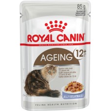 Купить Корм консервированный для взрослых кошек ROYAL CANIN Ageing 12+ кусочки в желе, 85г, Австрия, 85 г в Ленте