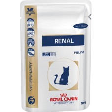 Корм консервированный для взрослых кошек ROYAL CANIN Veterinary Renal c курицей, для поддержания функции почек, 85г, Австрия, 85 г