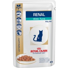 Корм консервированный для взрослых кошек ROYAL CANIN Veterinary Renal c рыбой, для поддержания функции почек, 85г, Австрия, 85 г