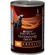 Корм консервированный для взрослых собак PURINA PRO PLAN Veterinary Diets OM при ожирении, 400г, Россия, 400 г