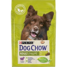 Купить Корм сухой для взрослых собак PURINA DOG CHOW Adult с ягненком, старше 1 года, 2,5кг, Россия, 2,5 кг в Ленте