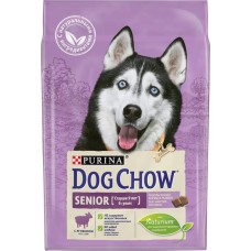 Корм сухой для взрослых собак PURINA DOG CHOW Senior с ягненком, старше 9 лет, 2,5кг, Россия, 2,5 кг