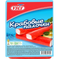 Крабовые палочки VICI, 1кг, Россия, 1000 г