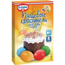Купить Красители пищевые для яиц DR.OETKER жидкие, 20г, Румыния, 20 г в Ленте
