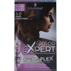 Краска для волос COLOR EXPERT 3–0 Черно-каштановый, 170мл, Россия, 170 мл