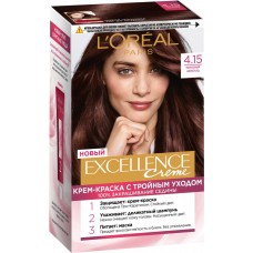 Купить Краска для волос EXCELLENCE 4.15 Морозный шоколад, 176мл, Бельгия, 176 мл в Ленте