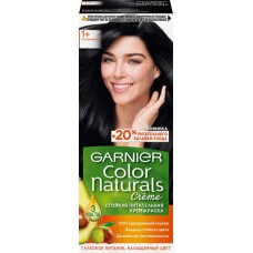 Купить Краска для волос GARNIER Color Naturals 1+ Ультрачерный, с 3 маслами, 110мл, Польша, 110 мл в Ленте