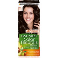 Краска для волос GARNIER Color Naturals 2.0 Элегантный черный, с 3 маслами, 110мл, Россия, 110 мл
