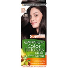 Купить Краска для волос GARNIER Color Naturals 3.12 Ледяной темный шатен, 110мл, Россия, 110 мл в Ленте