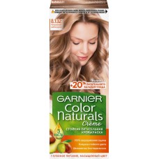 Краска для волос GARNIER Color Naturals 8.132 Натуральный светло-русый, с 3 маслами, 110мл, Россия, 110 мл