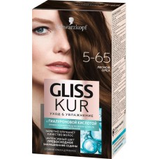 Краска для волос GLISS KUR 5–65 Лесной орех, 165мл, Россия, 165 мл