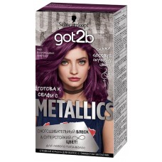 Краска для волос GOT2B Metallics M69 Благородный аметист, 142.5мл, Словения, 142,5 мл