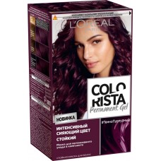 Краска для волос L'OREAL Colorista Permanent Gel Темно-пурпурный, 269мл, Бельгия, 269 мл