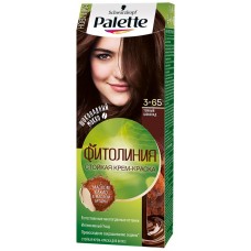 Краска для волос PALETTE Фитолиния 3–65 Темный шоколад, 110мл, Россия, 110 мл
