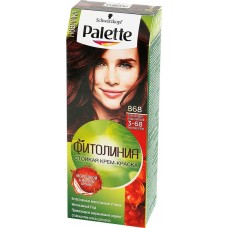 Краска для волос PALETTE Фитолиния 868 Шоколадно-каштановый, 110мл, Россия, 110 мл