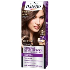 Купить Краска для волос PALETTE ICC 6–280 Темно-русый металлик, 110мл, Россия, 110 мл в Ленте