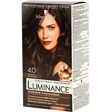 Купить Краска для волос SCHWARZKOPF Luminance Color 4.0 Холодный каштановый, 165мл, Россия, 165 мл в Ленте