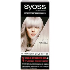 Краска для волос SYOSS 10-5 Титановый, 115мл, Россия, 115 мл