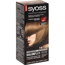 Краска для волос SYOSS 7–6 Русый, 115мл, Германия, 115 мл