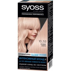Краска для волос SYOSS Color 10-53 Розовое золото, 115мл, Россия, 115 мл