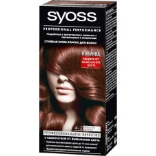 Краска для волос SYOSS Color Красное дерево 4-2, Германия