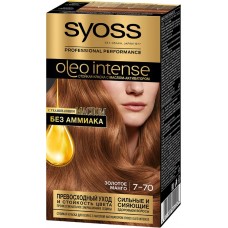 Краска для волос SYOSS Oleo Intense 7-70 Золотое манго, 115мл, Словения, 115 г