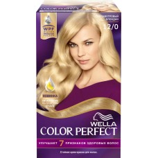 Купить Краска д/волос WELLA Color perfect 12/0 Перламутровый блондин, Россия, 200 мл в Ленте