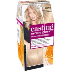 Краска-уход для волос CASTING CREME GLOSS 1010 Светло-светло-русый пепельный, без аммиака, 180мл, Бельгия, 180 мл