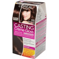 Купить Краска-уход для волос CASTING CREME GLOSS 515 Морозный шоколад, без аммиака, 180мл, Бельгия, 180 мл в Ленте