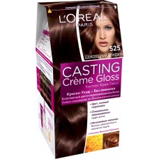 Краска-уход для волос CASTING CREME GLOSS 525 Шоколадный фондан, без аммиака, 180мл, Бельгия, 180 мл