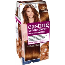 Краска-уход для волос CASTING CREME GLOSS 534 Кленовый сироп, без аммиака, 180мл, Бельгия, 180 мл
