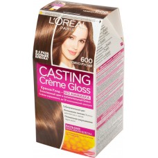 Купить Краска-уход для волос CASTING CREME GLOSS 600 Темно-русый, без аммиака, 180мл, Бельгия в Ленте