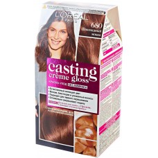 Краска-уход для волос CASTING CREME GLOSS 680, Шоколадный мокко, без аммиака, 180мл, Бельгия, 180 мл
