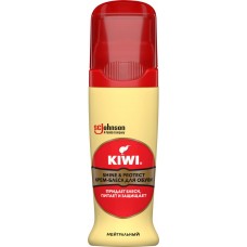 Крем-блеск жидкий для обуви KIWI Shine&Protect нейтральный, 75мл, Индонезия, 75 мл
